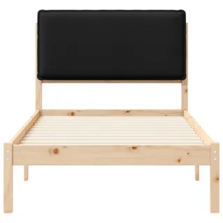 vidaXL Bettgestell 80 x 200 cm Schwarz