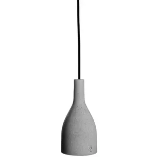 Beton-Hängeleuchte Ampulla