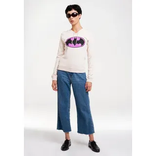 LOGOSHIRT Kapuzensweatshirt Batman-Logo Mehrfarbig XL