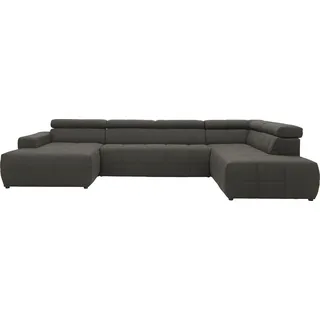 DOMO collection Wohnlandschaft DOMO COLLECTION "BRANDON whlw. mit Sitztiefenverstellung, whlw.