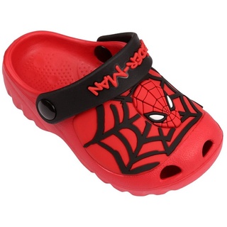 Sarcia.eu SpiderMan rote Badelatschen/Crocs für Kinder Badeschuh 19