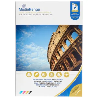 MediaRange Fotopapier A4 135 g/m2 100 Blatt