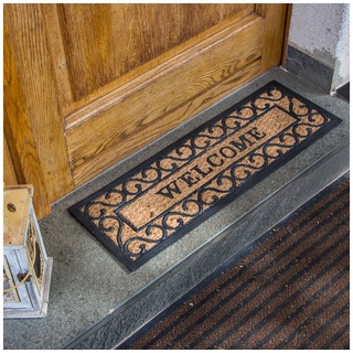 Fußmatte Matte für den Hauseingang - Türmatte im Landhausstil - Treppenschoner, Antikas