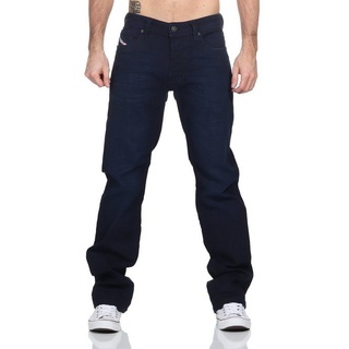 Diesel Gerade Jeans Diesel Herren Jeans Larkee Regular Straight Dezenter Used-Look blau 30