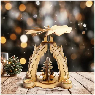 Hti-Living Weihnachtspyramide Schneeball
