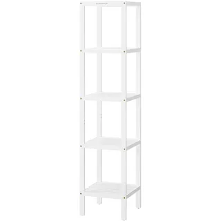 Songmics BCB055W01 Aufbewahrungsschrank für Badezimmer Weiß