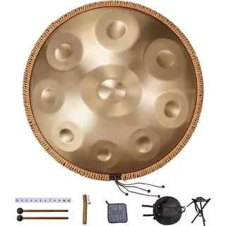 Vevor Handpan 55 cm, 9 Noten, D-Moll