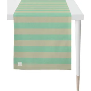 APELT Tischläufer 3967 Outdoor, Sommerdeko, Sommer (1-tlg), Jacquardgewebe grün