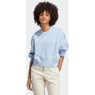 Kapuzensweatshirt ADIDAS ORIGINALS "SWEATSHIRT" Gr. L (42/44), blau (blue dawn) Damen Sweatshirts