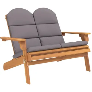 vidaXL Adirondack 126 x 51 x 90 cm Braun