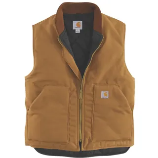 Fleeceweste CARHARTT "Gilliam Vest", Herren, Gr. XXL, braun, Obermaterial: 100% Baumwolle CO., Westen Fleeceweste