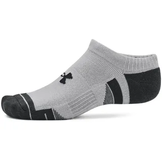 Under Armour Performance Tech Füßlinge 3er Pack Grau