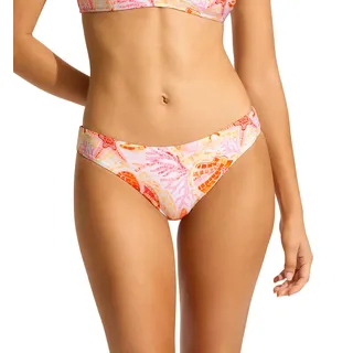 Seafolly Damen Hipster Full Coverage Bottom Swimsuit Bikini-Unterteile, La Mer Weiß, 40 - 40