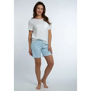 Mey Pyjama Night2Day Organic Cotton (Set, 2 tlg) Schlafanzug - Baumwolle - Locker sitzendes T-Shirt bunt XXL (46)