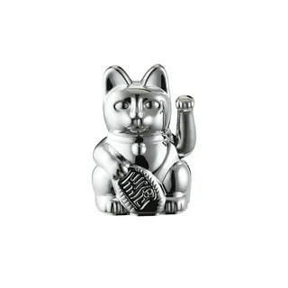 DONKEY Winkekatze   ¦ silber ¦ Kunststoff ¦ Maße (cm): B: 6,5 H: 10 T: 5.0