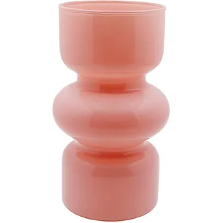 Geometrische Glasvase, Moderne Vasen Hydroponische Glasblumenvase, Tulpenvase Blumenvase Glas, Dekorative Vase für Haus Büro Hochzeit (Rosa)