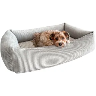 Petlando Hundebett Luke S 80 x 60 cm grau