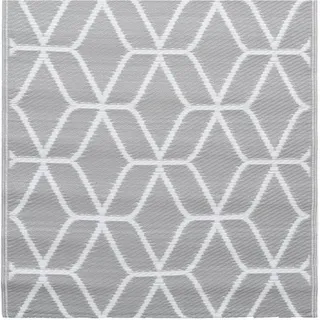 vidaXL Arakil Outdoor-Teppich 160 x 230 cm Grau