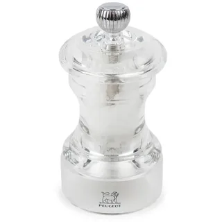 Peugeot Bistro Salzmühle 10 cm Acryl Transparent unbefüllt