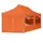 3 x 6 m inkl. 4 Seitenteile orange 59029