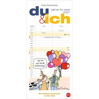 Heye Planer für zwei - Du & ich 2027