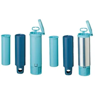 Blome Bodenhülse Aluminium Grau