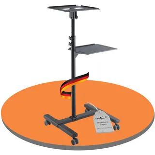 PureMounts PM-PCART-10 - Neigbarer Projektionswagen/-tisch für Beamer und Projektoren