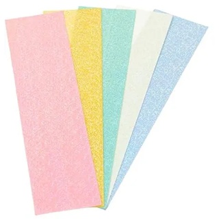 efco Wachsplatten Set 4 200 x 50 x 0,5 mm 5 Stück Glimmer Sortiert
