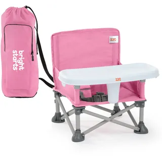 Bright Starts Pop ’N Sit Pink inkl. Essenstablett