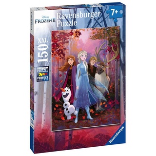 Ravensburger Puzzle »150 Teile Ravensburger Kinder Puzzle XXL Disney Frozen 2 Ein fantastisches Abenteuer 12849«, 150 Puzzleteile