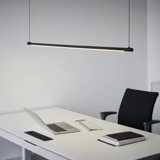 loom design Straw 2-flg. 150 cm Aluminium Schwarz