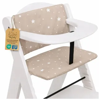 Totsy Baby Sitzverkleinerer Sitzverkleinerer Hochstuhl 2-teilig Sitzkissen für Hauck Stokke beige|braun