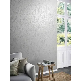 Marburg Vliestapete Struktur Perlen Metalloptik Shabby Creme Glitzer 86547