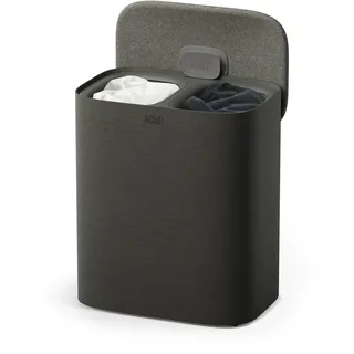 Joseph Joseph Tota 2 Twin 90L Wäschekorb mit 2 Fächern Waldgrau