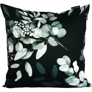 Bruno Banani Kissenbezug Eukalyptus 40 x 40 cm Schwarz