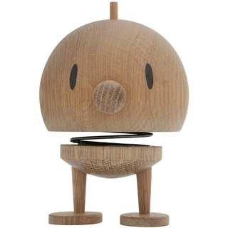 Hoptimist - Skandinavisches Design - Large Bumble aus Holz - Höhe: 13.5 cm - Eiche - Deko - Geschenkidee