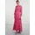 Yas Long Shirt Dress Shirtkleid Rosa XXL