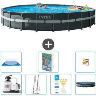 Ultra Xtr Pool Rund - 732x132 Cm - 8-teilig  S568