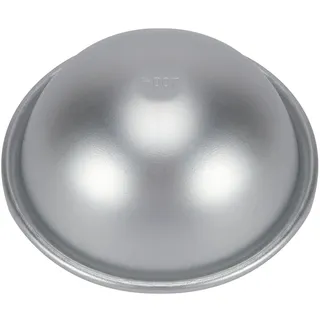 Halbkugel-Kuchenform, Aluminium 4,13 Zoll Halbkreis-Kuchenform, Halbkugel-Kuchenform, Fußball-Kuchenform, Backwerkzeuge für Schokoladenkuchen, Dessert, Pudding, Backform