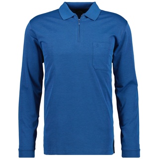 Poloshirt, Gr. 3XL, Blau-Melange-765, , 90804312-XXXL