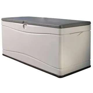 Lifetime Kunststoff Kissenbox XXL 440 L lichtgrau 152x61 cm Gartenbox Aufbewahrungsbox Gerätebox Aufbewahrung
