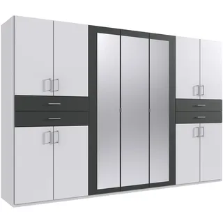 WIMEX Drehtürenschrank Taiga 313 x 210 x 58 cm Weiß