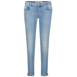 Goldgarn 5-Pocket-Jeans Damen Jeans JUNGBUSCH CROPPED (1-tlg) blau 28