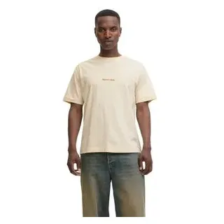 JACK & JONES JORNORREBRO EMB TEE SS CREW NECK weiß M