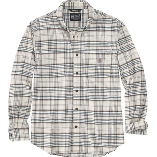Carhartt Midweight Flannel Plaid Hemd, beige, Größe S