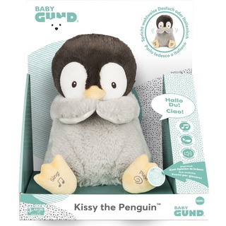 GUND - Kissy der Pinguin - singt und wirft Küsschen