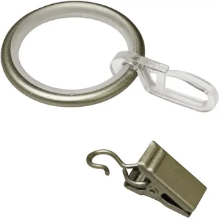 GARDINIA Vorhangstange Kira 1-läufig Ø 19 mm 240 cm Champagner