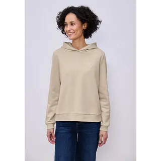 STREET ONE Sweatshirt mit Kapuze beige 34