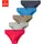 H I S H I S Slip in grau-meliert rot marine blau khaki Gr 140