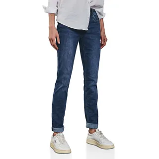 STREET ONE Style Jane Mid Waist Blau 34/32